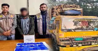 যাত্রাবাড়ীতে ডিবি অভিযান; ৫০০০ পিস ইয়াবা ও ট্রাকসহ গ্রেপ্তার ১